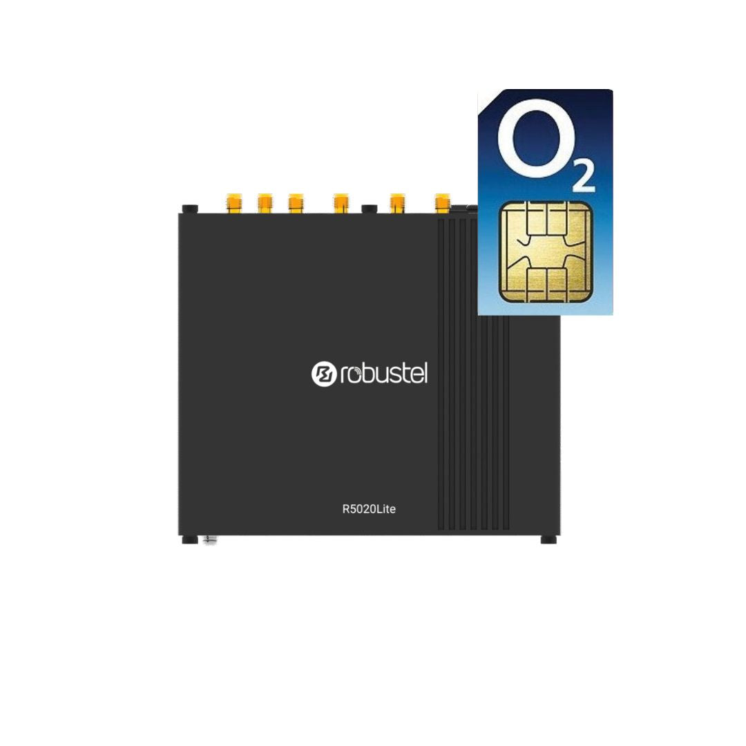 Robustel 5G R5020 Lite Dual SIM IOT WiFi Router with Unlimited 5G Data