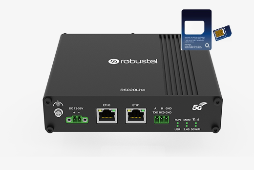 O2 Unlimited 5G/4G Data SIM & Router with Fixed Public IP Address
