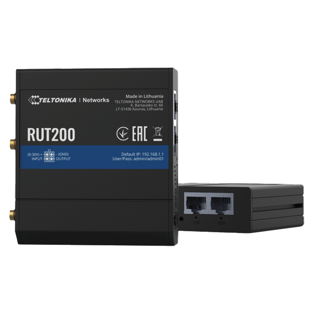 Teltonika RUT200 4G LTE Cat4 M2M/IOT Router