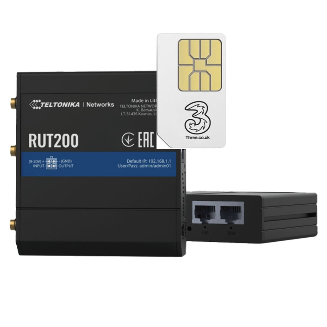 Teltonika RUT200 4G LTE Cat4 M2M/IOT Router