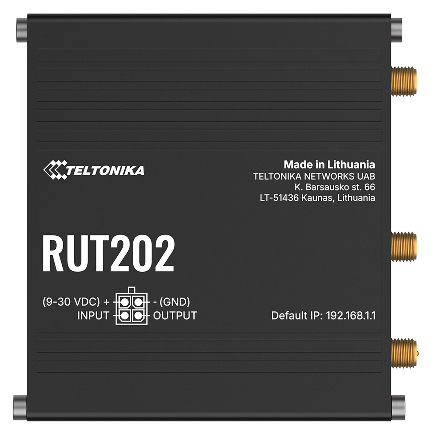 Teltonika RUT202 4G LTE Cat4 Dual SIM Router with Unlimited Data