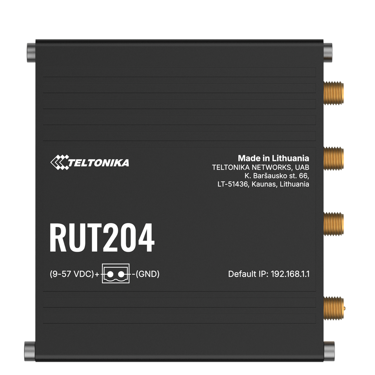 Teltonika RUT204 4G LTE CAN-BUS Router with Unlimited Data