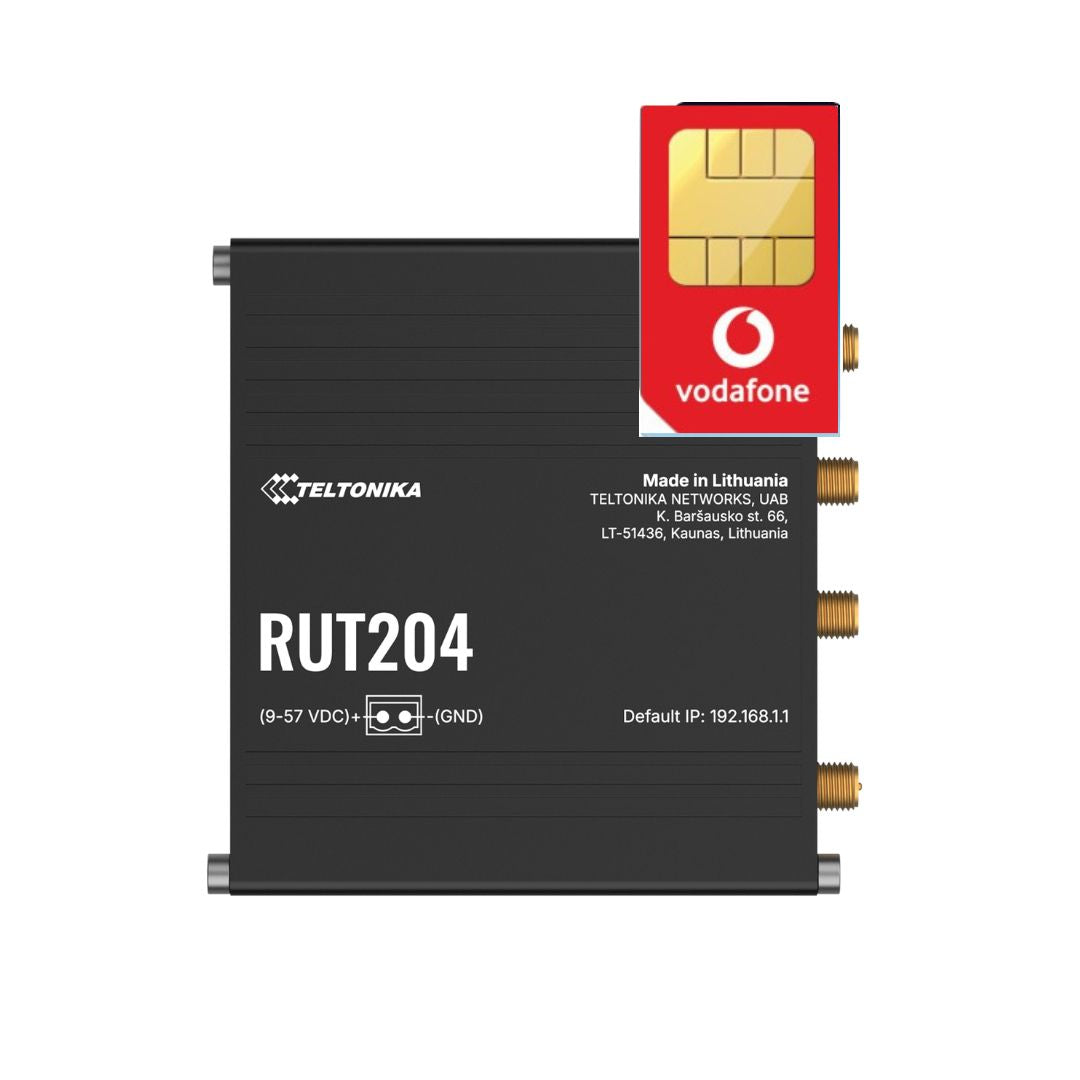 Teltonika RUT204 4G LTE CAN-BUS Router with Unlimited Data