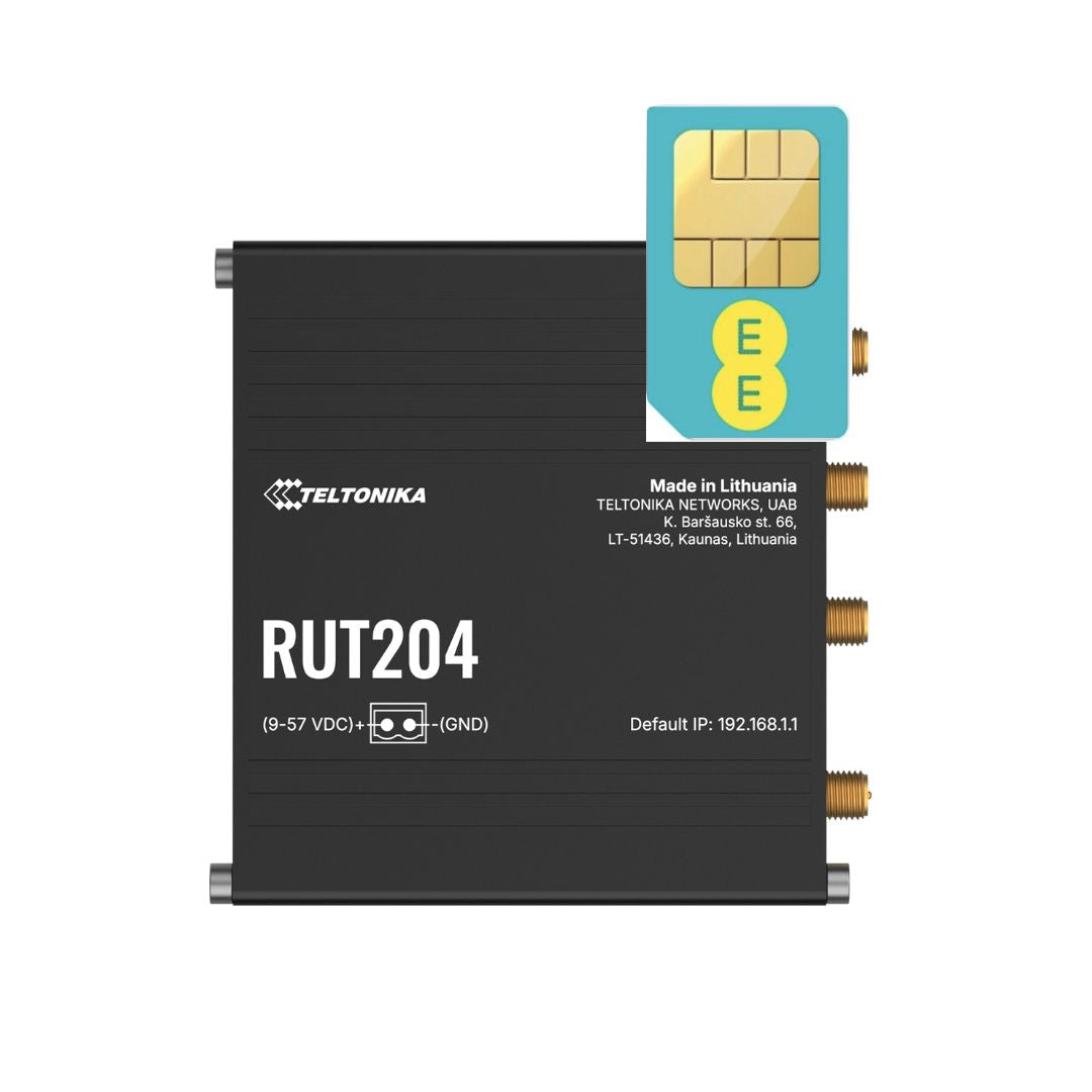 Teltonika RUT204 4G LTE CAN-BUS Router with Unlimited Data