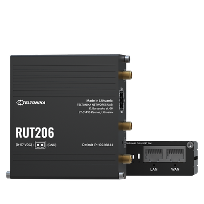 Teltonika RUT206 4G LTE Cat4 Dual SIM Router with Unlimited Data