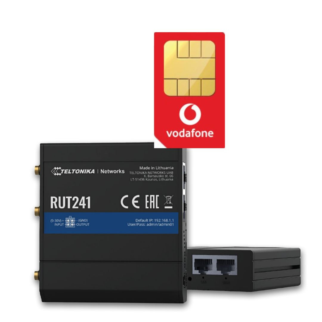 Teltonika RUT241-eSIM 4G LTE Cat4 M2M/IOT Router