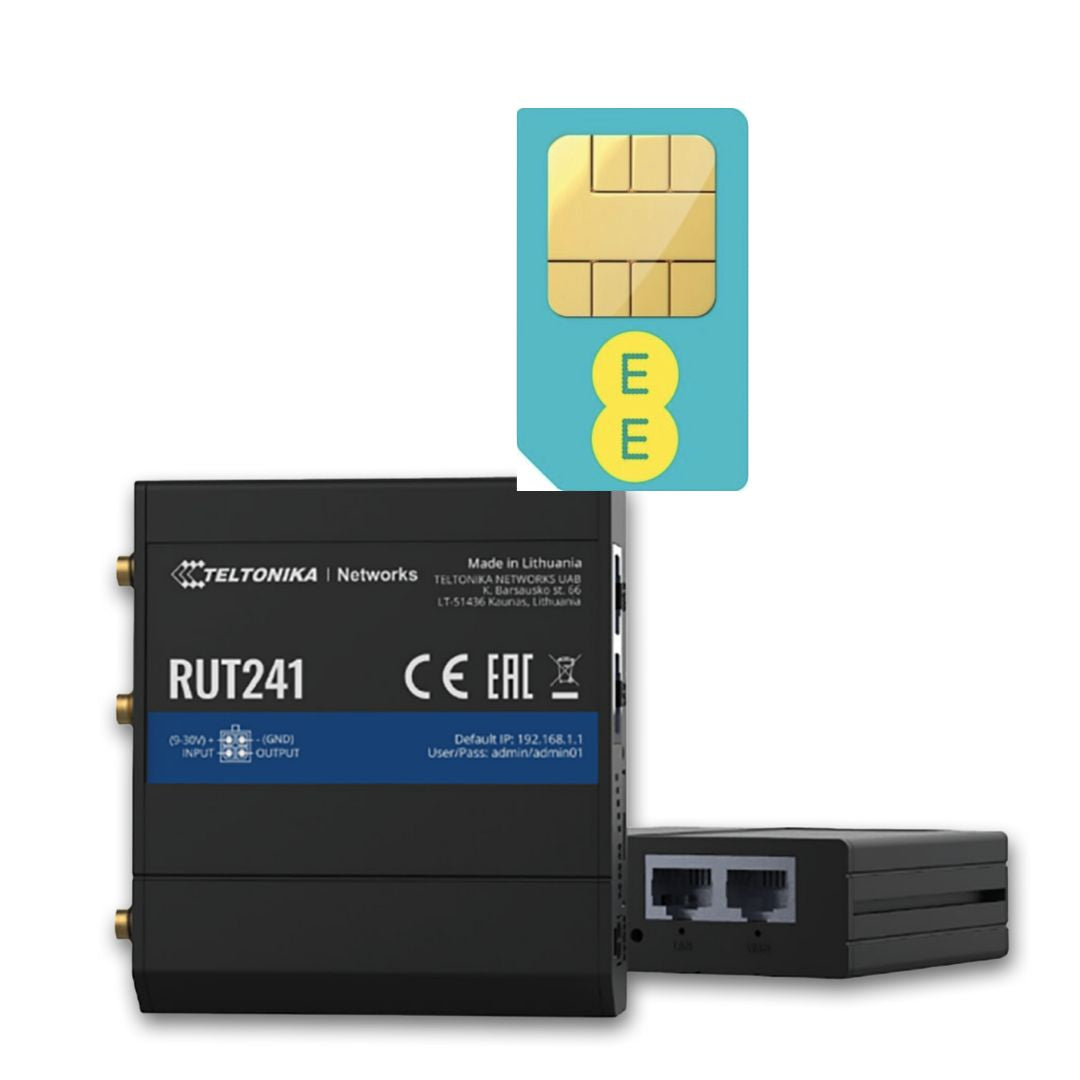 Teltonika RUT241-eSIM 4G LTE Cat4 M2M/IOT Router
