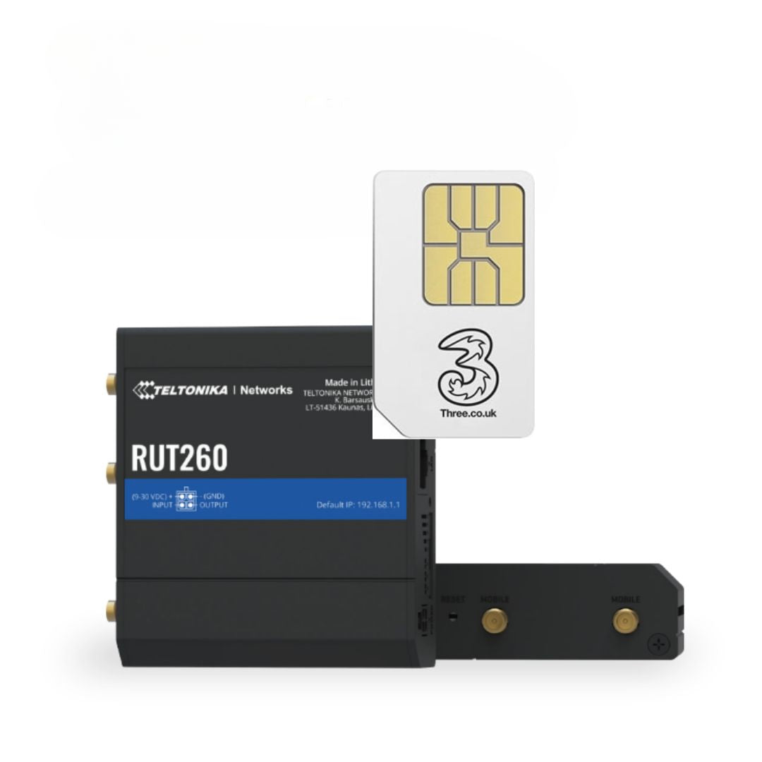 Teltonika RUT260 4G+ LTE Cat6 M2M/IOT Router
