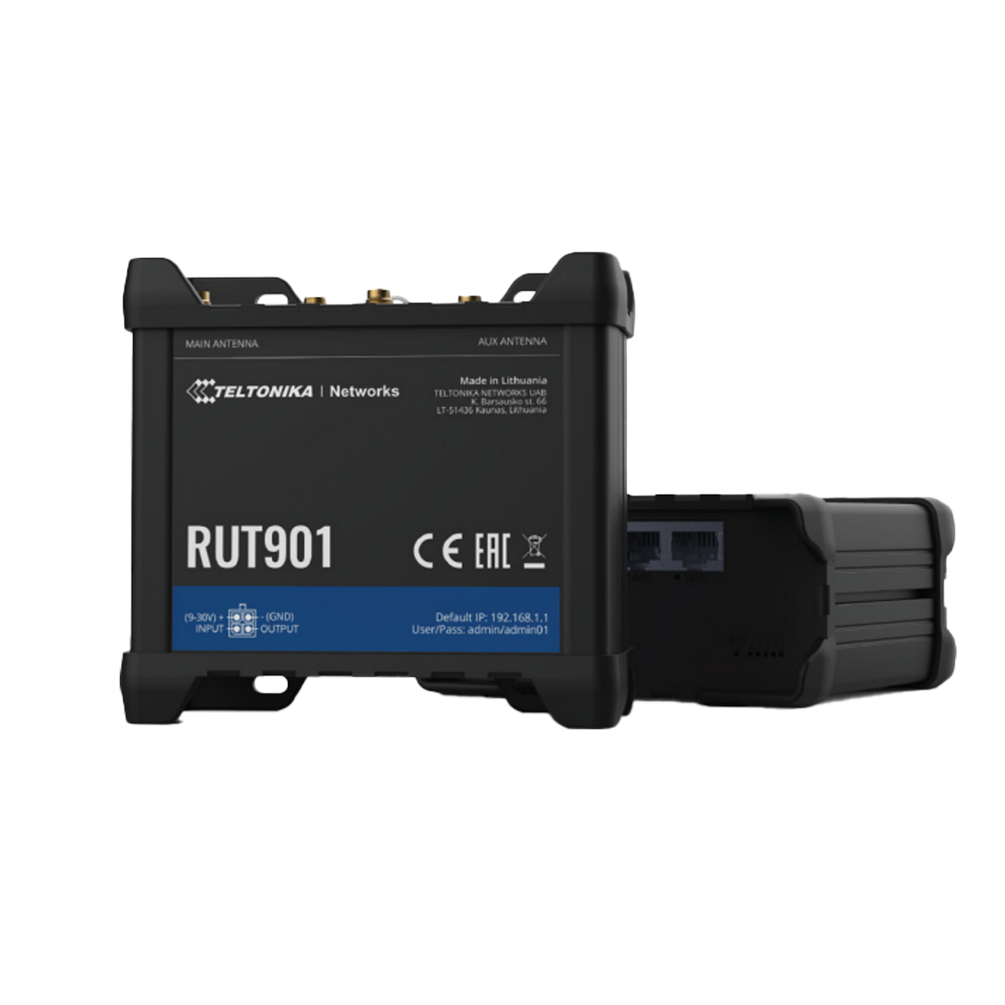 Teltonika RUT901 4G LTE Cat4 Dual SIM M2M/IOT Router