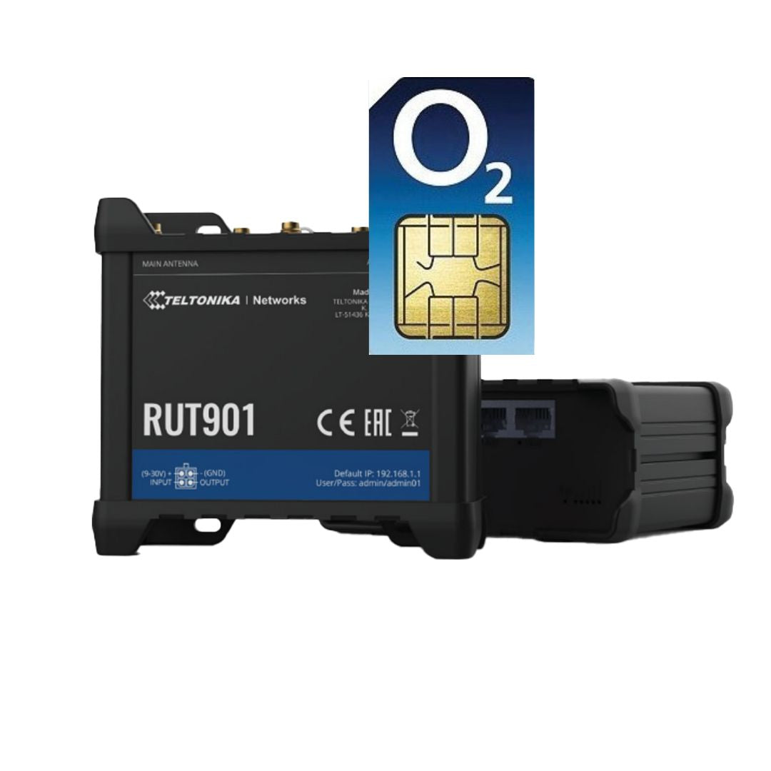 Teltonika RUT901 4G LTE Cat4 Dual SIM M2M/IOT Router