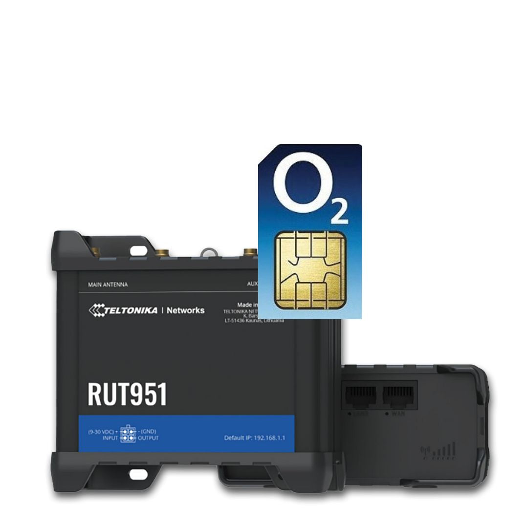 Teltonika RUT951 4G LTE Cat4 Dual SIM IOT Router with Unlimited Data ...