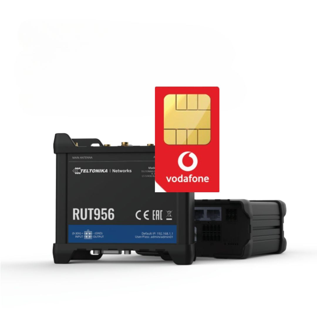 Teletonika Router Sim Card Teltonika RUT956 4G LTE Cat4 Dual SIM IOT Router with Unlimited Data ...