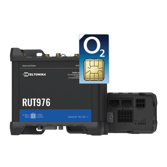 Teltonika RUT976 RedCap 5G Dual SIM eSIM IOT Router with Unlimited 5G Data