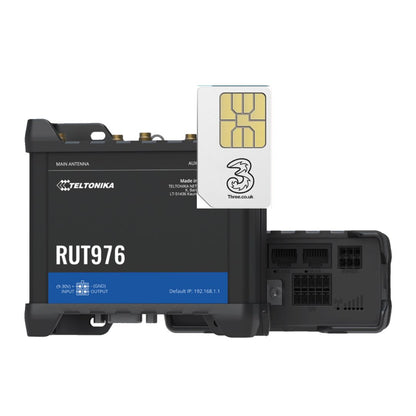 Teltonika RUT976 RedCap 5G Dual SIM eSIM IOT Router with Unlimited 5G Data