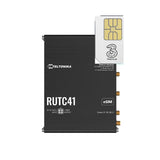Teltonika RUTC41 4G LTE Cat4 WiFi6 Dual SIM eSIM Edge Router with Unlimited Data