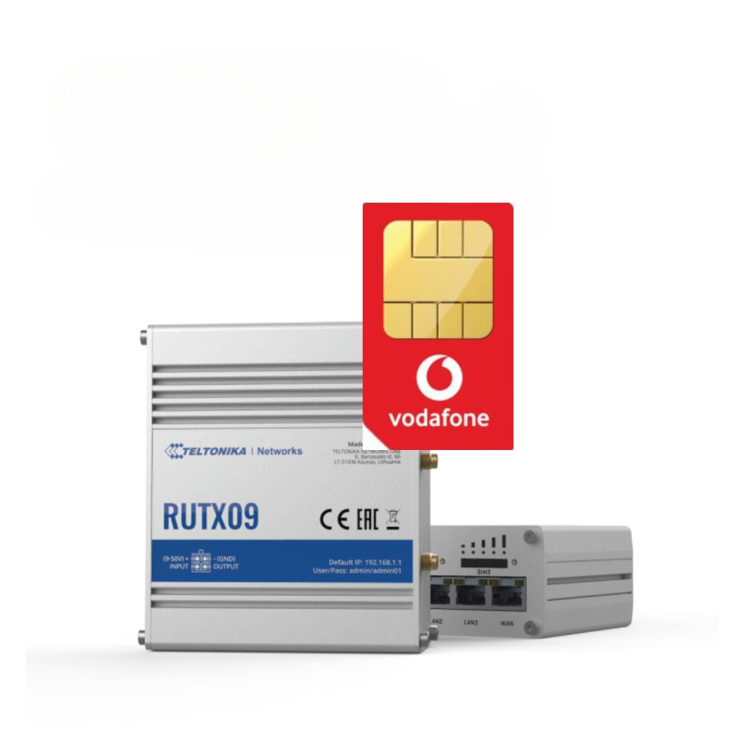 Teltonika RUTX09 4G+ LTE Cat6 Dual SIM IOT Router