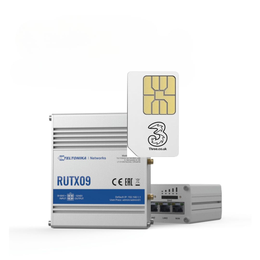 Teltonika RUTX09 4G+ LTE Cat6 Dual SIM IOT Router