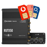 Teltonika RUTX50 5G Dual SIM IOT Router with Unlimited 5G Data