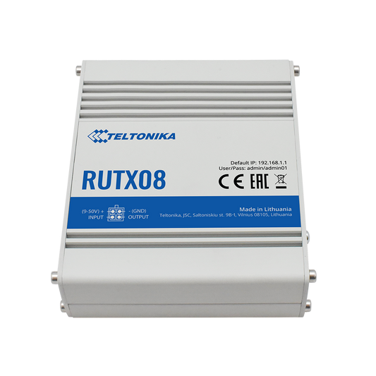 Teltonika RUTX08 Gigabit Ethernet Router