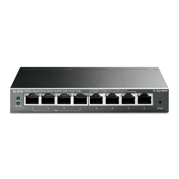 TP Link TL-SG108PE Gigabit POE+ Switch