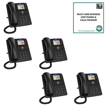 Snom D713 VOIP/SIP Handset with Unlimited UK Calls