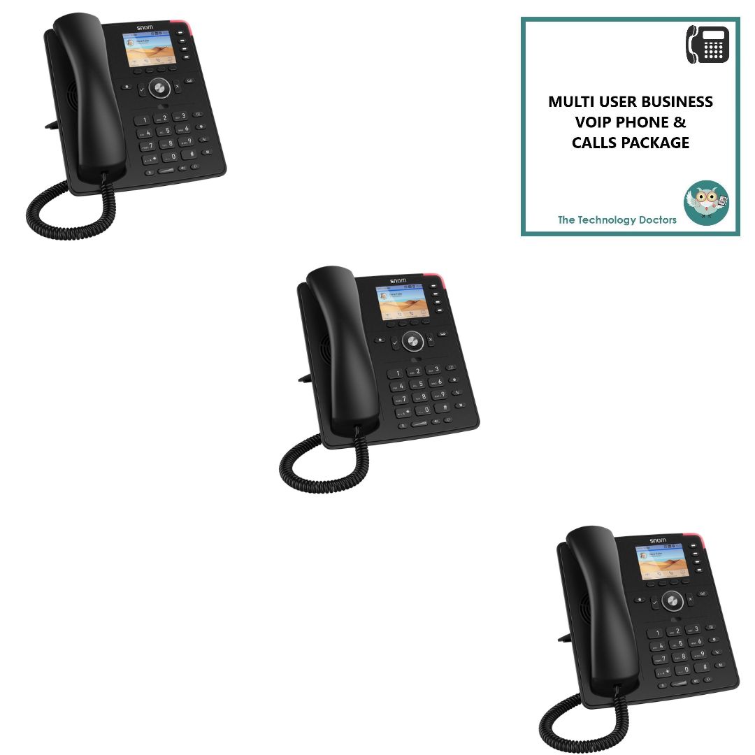Snom D713 VOIP/SIP Handset with Unlimited UK Calls