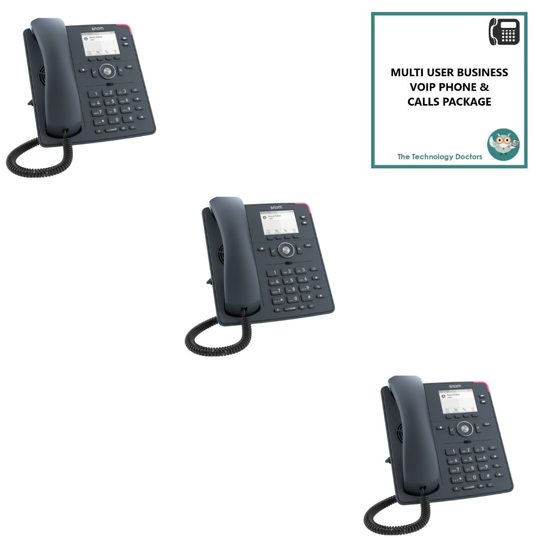 Snom D140 VOIP/SIP Handset with Unlimited UK Calls