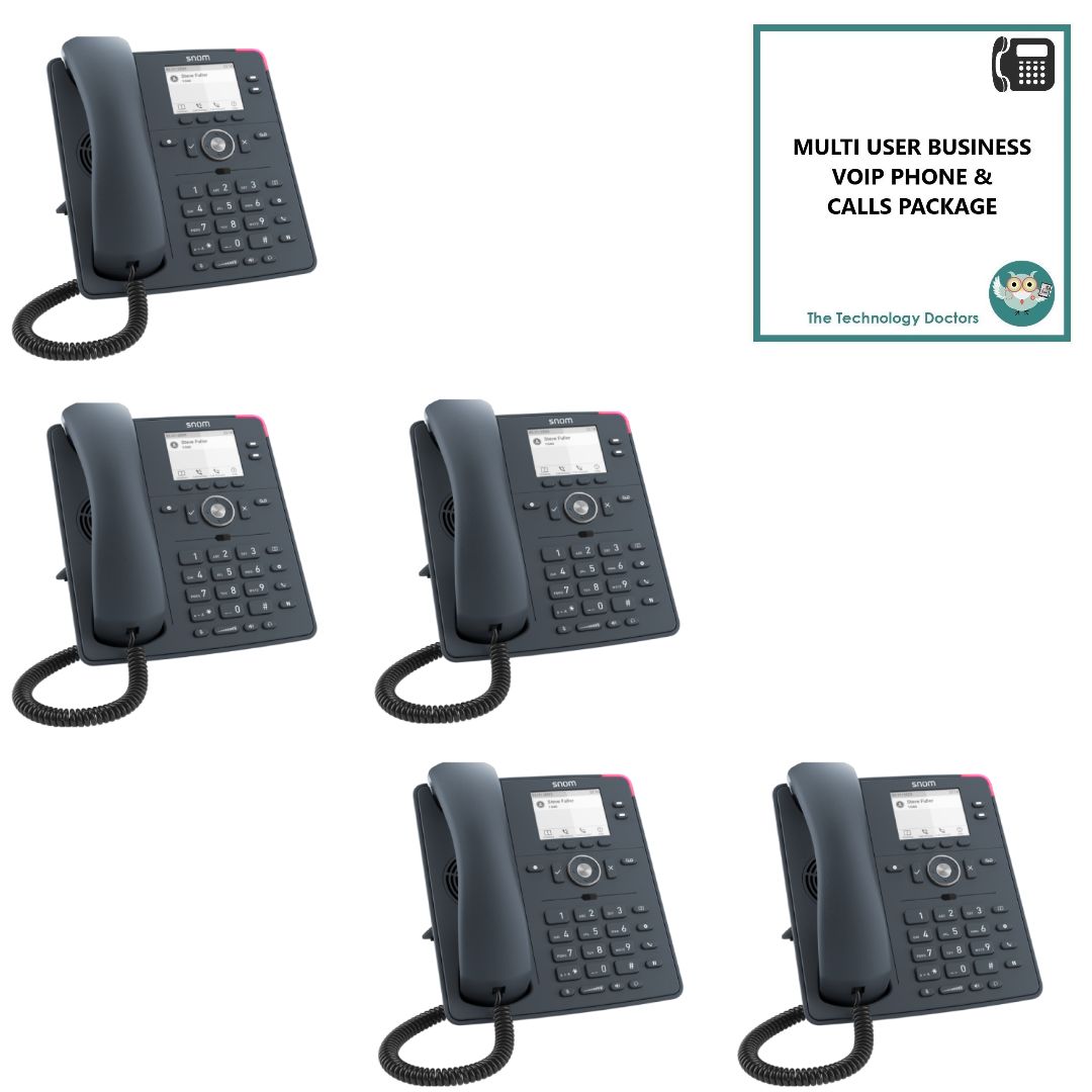 Snom D140 VOIP/SIP Handset with Unlimited UK Calls
