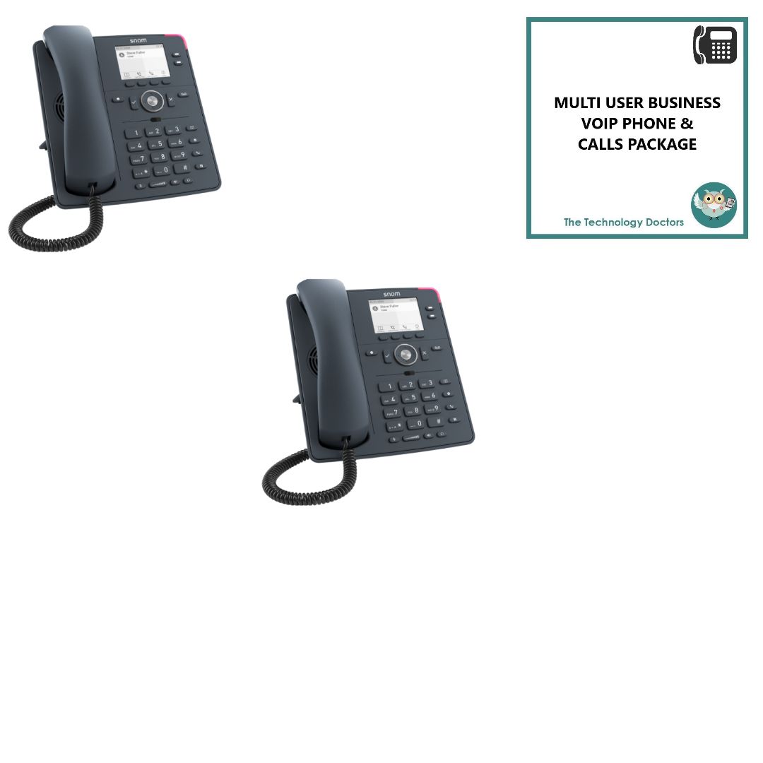 Snom D140 VOIP/SIP Handset with Unlimited UK Calls