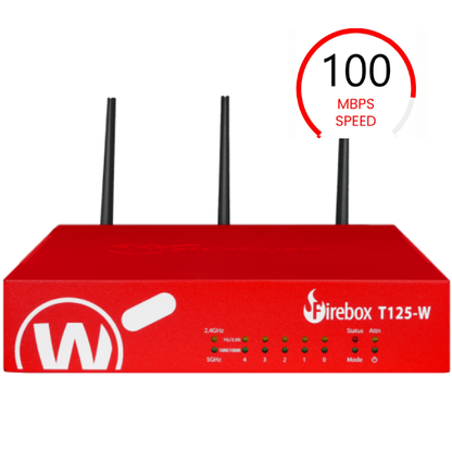 WatchGuard Firebox T125-W WiFi7 Network Firewall