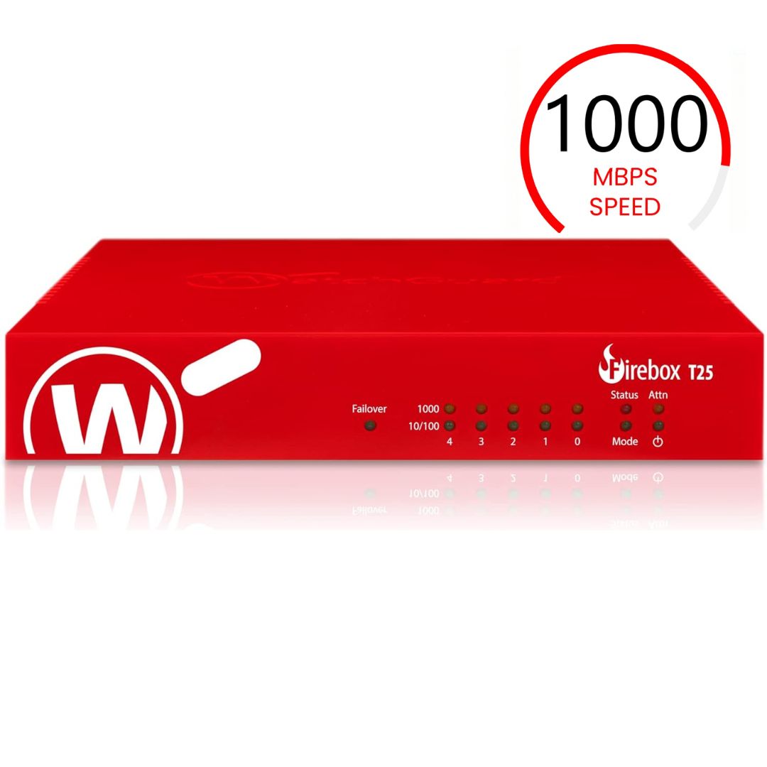 WatchGuard Firebox T25-W WiFi6 Network Firewall