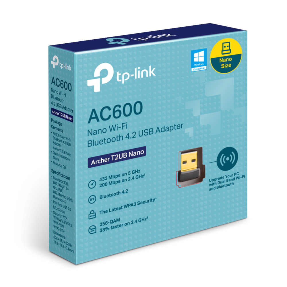 TP Link Archer T2UB WiFi USB Adapter