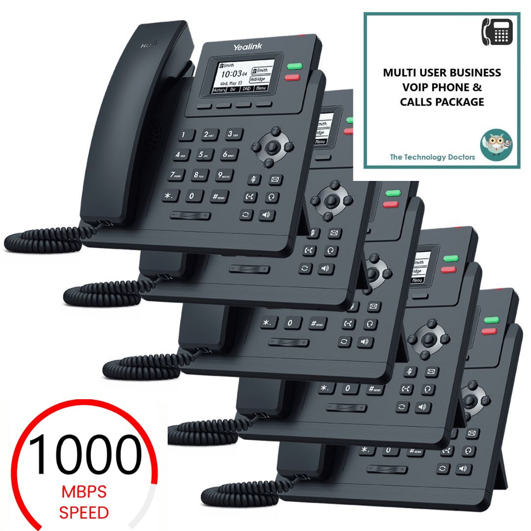 Business Full Fibre Broadband with Unlimited VOIP Phone Calls