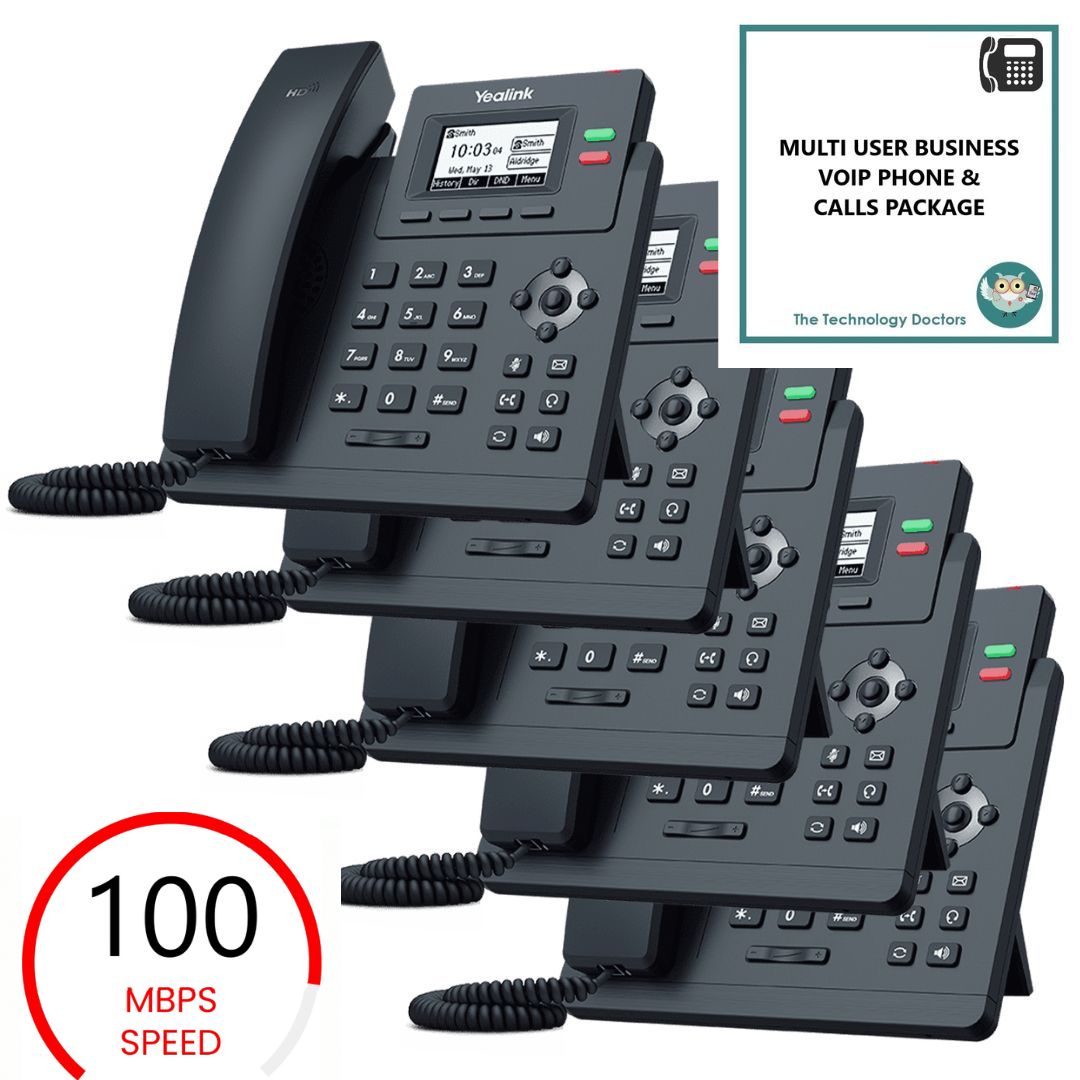 Business Full Fibre Broadband with Unlimited VOIP Phone Calls