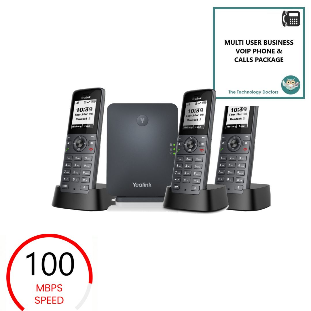 Business Full Fibre Broadband with Unlimited VOIP Phone Calls