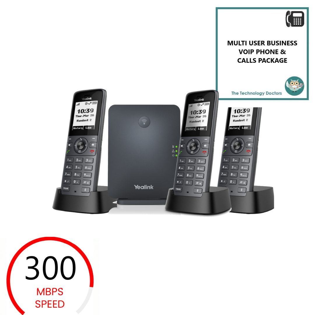 Business Full Fibre Broadband with Unlimited VOIP Phone Calls