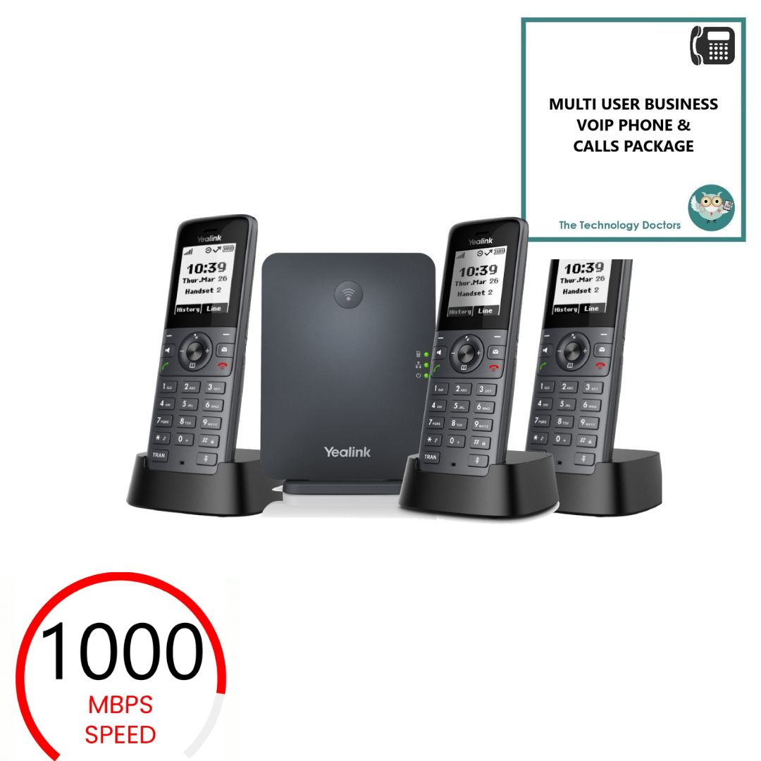 Business Full Fibre Broadband with Unlimited VOIP Phone Calls