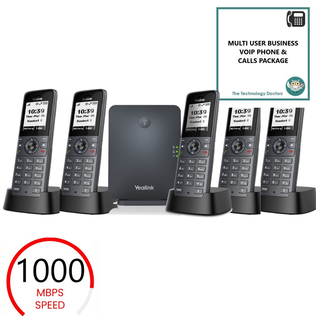 Business Full Fibre Broadband with Unlimited VOIP Phone Calls