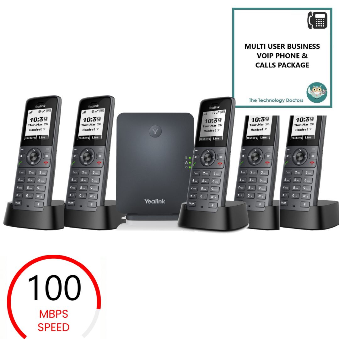 Business Full Fibre Broadband with Unlimited VOIP Phone Calls