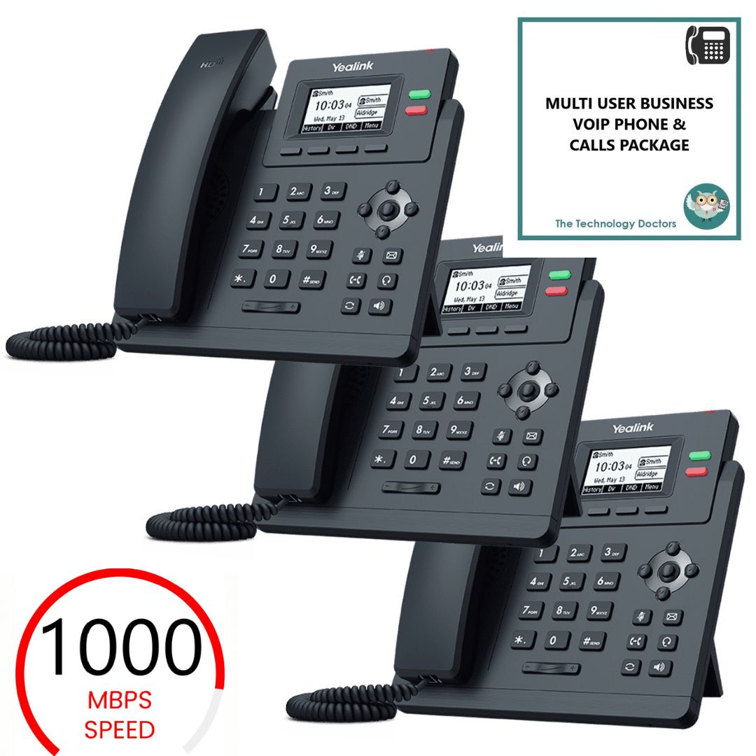 Business Full Fibre Broadband with Unlimited VOIP Phone Calls