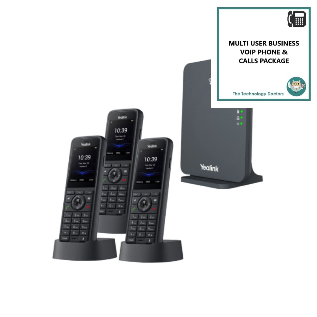 Yealink W79P PRO DECT VOIP/SIP Handset with Unlimited UK Calls