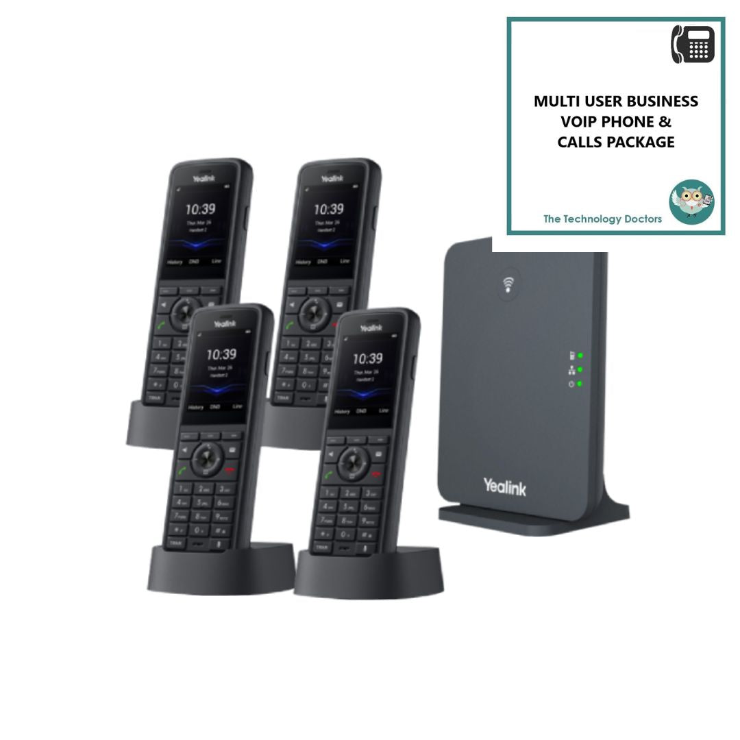 Yealink W79P PRO DECT VOIP/SIP Handset with Unlimited UK Calls