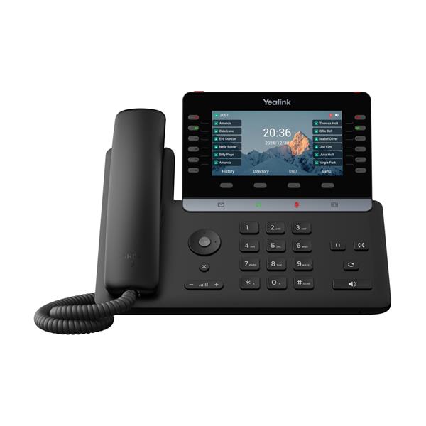 Yealink T85W VOIP/SIP Handset with Unlimited UK Calls