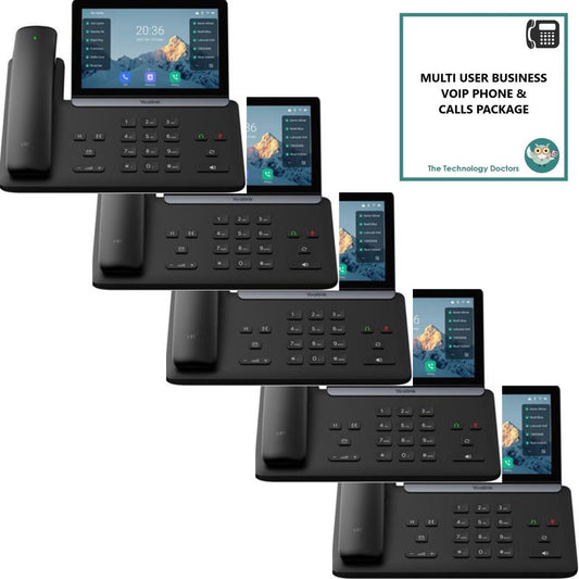 Yealink T88W Pro WiFi6 VOIP/SIP Handset with Unlimited UK Calls