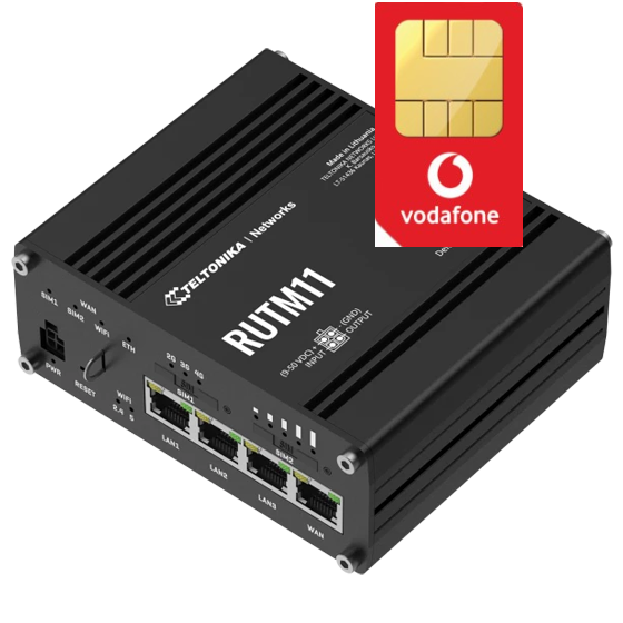 Teletonika Router Sim Card Teltonika RUTM11 4G+ LTE Cat6 Dual SIM IOT Router – TheTechnologyDoctors