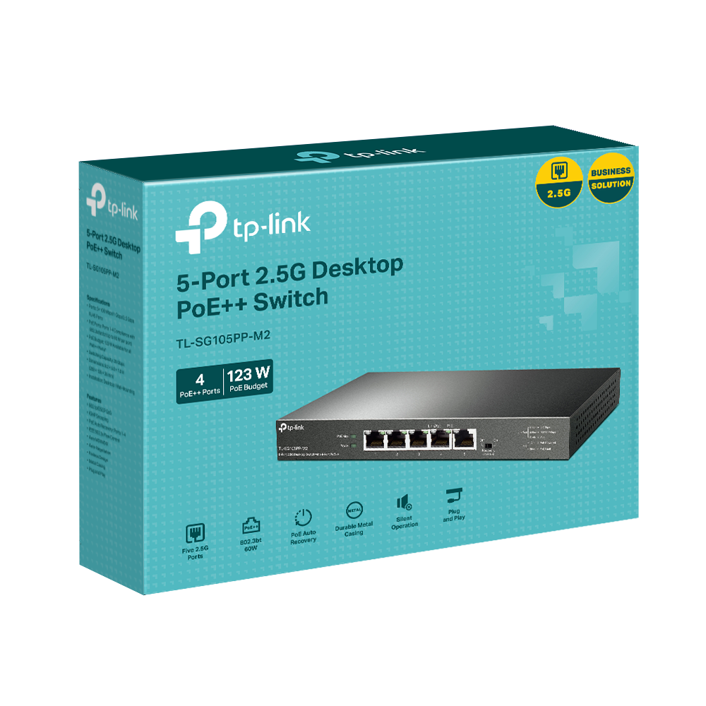 TP Link TL-SG105PP-M2 2.5Gigabit Switch