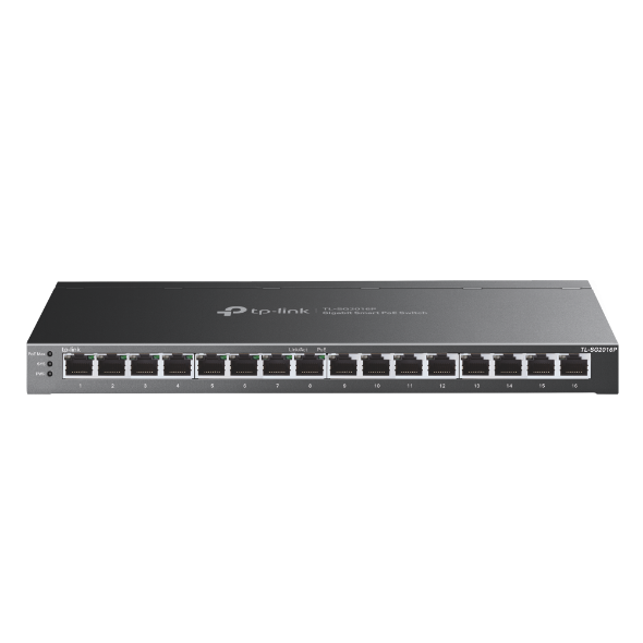 TP Link JetStream TL-SG2016P Gigabit POE+ Switch