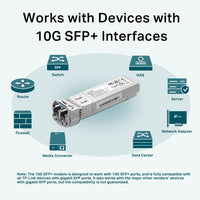 TP Link TL-SM5110-LR 10GBase-LR SFP+ LC Transceiver