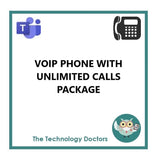 Teams VOIP Landline Phone with Unlimited Calls Package