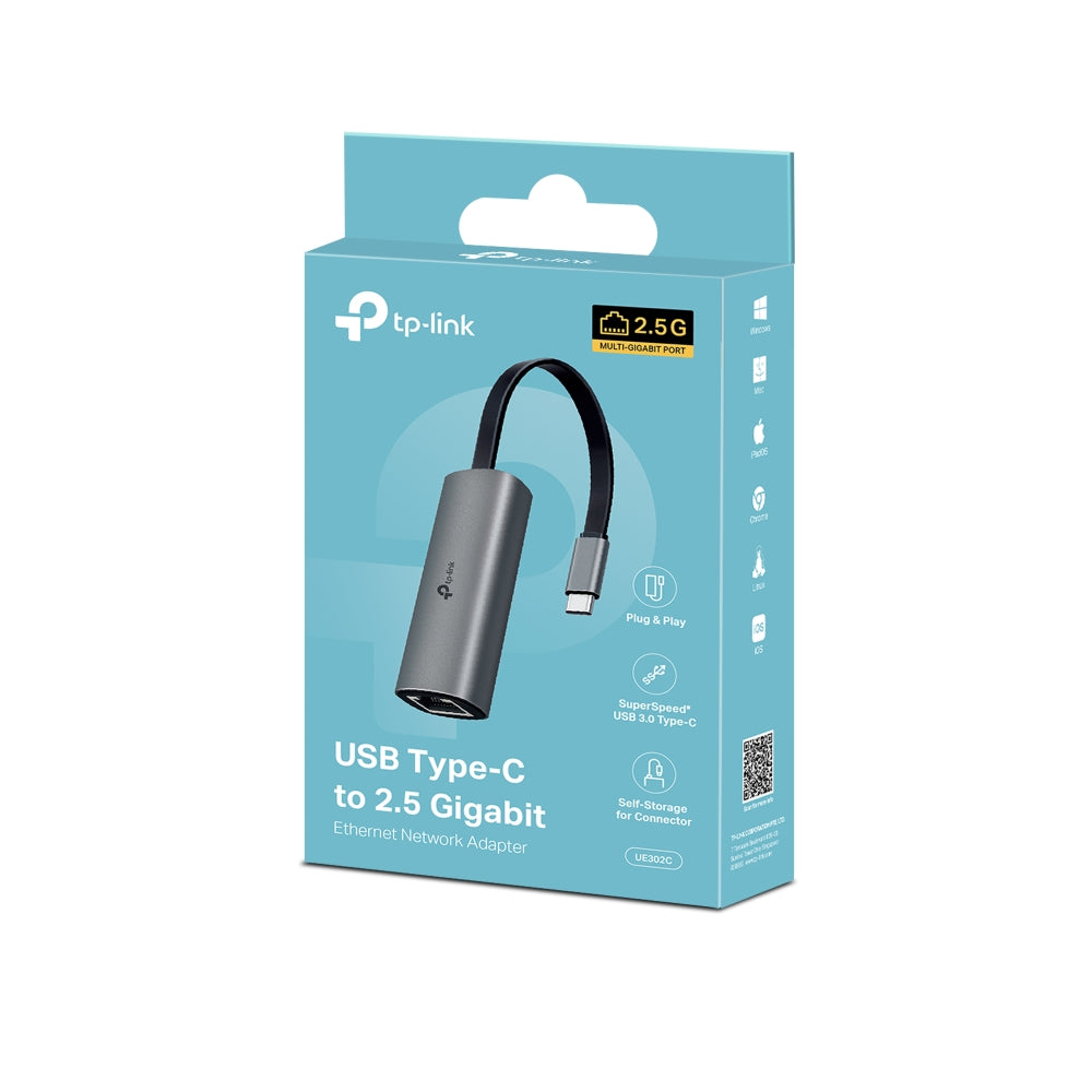 Tp Ip Link Adapter TP Link UE302C USB Type-C to 2.5 Gigabit Ethernet Network Adapter – The ...